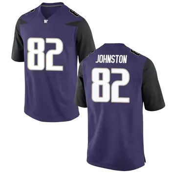 Men's Caleb Johnston Washington Huskies Nike Replica Purple Football College Jersey