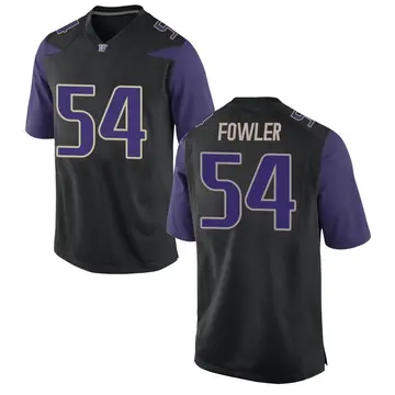 Youth Drew Fowler Washington Huskies Nike Replica Black Football College Jersey