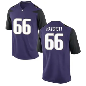 Youth Landen Hatchett Washington Huskies Nike Replica Purple Football College Jersey