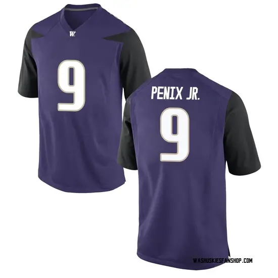 Youth Michael Penix Jr. Washington Huskies Nike Replica Purple Football College Jersey