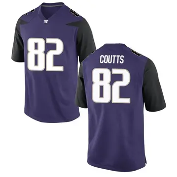 Youth Owen Coutts Washington Huskies Nike Game Purple Football College Jersey