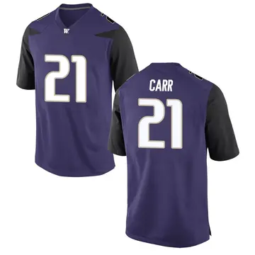 Youth Quaid Carr Washington Huskies Nike Replica Purple Football College Jersey