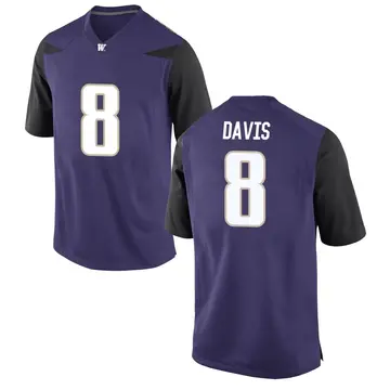 Youth Tacario Davis Washington Huskies Nike Replica Purple Football College Jersey